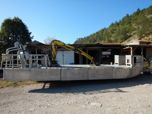 barge de travail